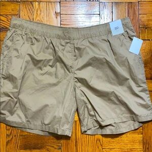 NWT BP tan drawstring shorts size: XXL